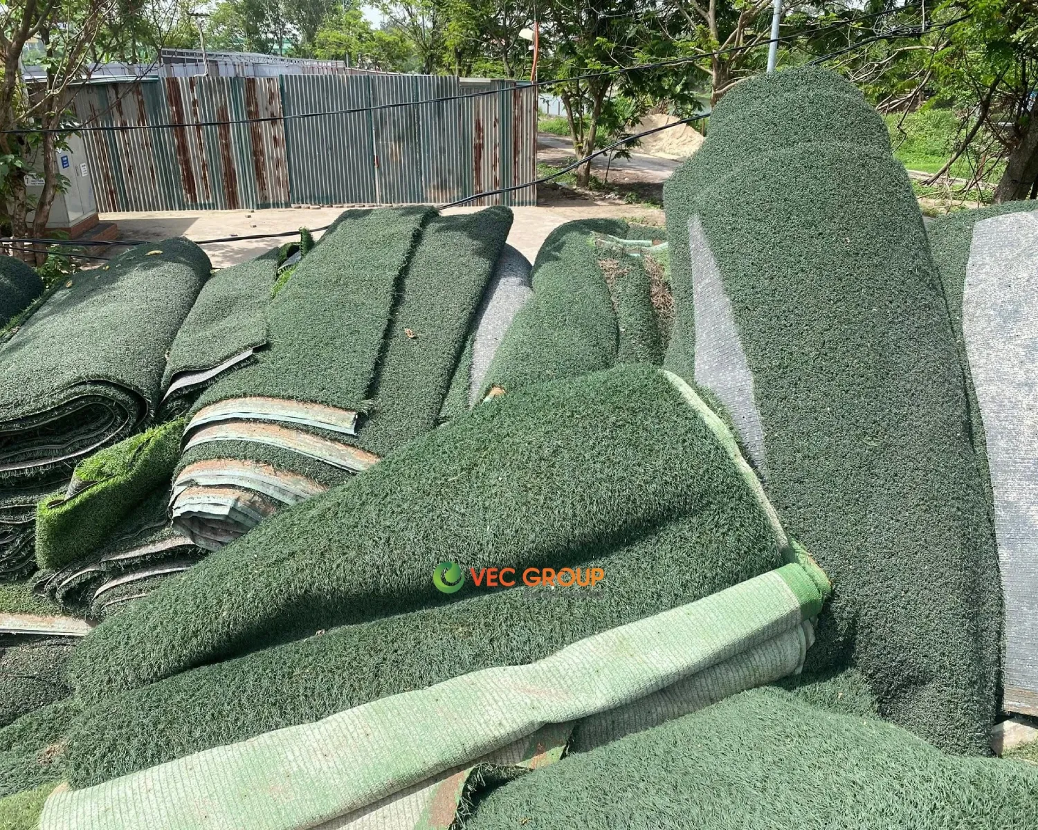 Cỏ nhân tạo thanh lý tại kho Hà Nội