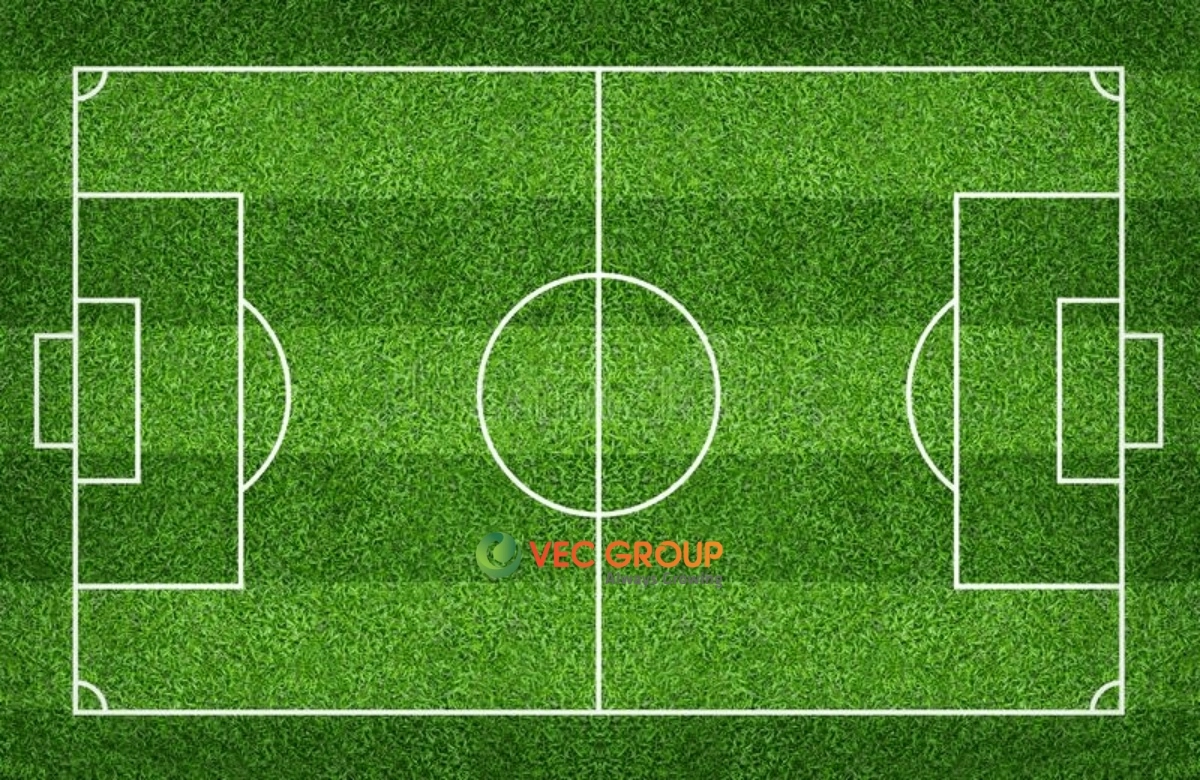 Kích thước sân bóng đá 11 người tiêu chuẩn FIFA