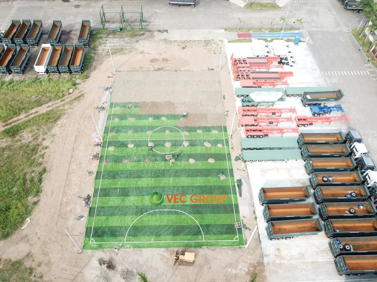 Thi công sân cỏ nhân tạo chuyên nghiệp, chuẩn FIFA